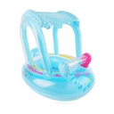 SAINTEVE Bouée gonflable avec tente anti soleil - 1-2 ans