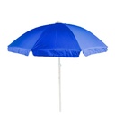 Parasol de Plage en Tissu Anti UV - 180 cm- Couleur unique