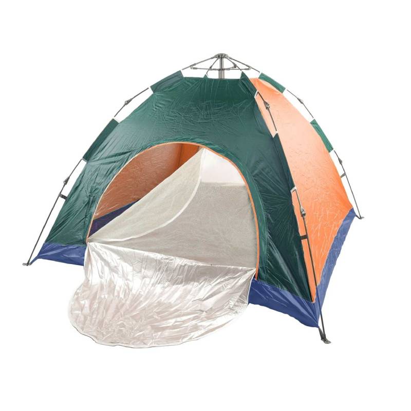 Tente Automatique Plage Et Camping Multicolore-4 Places