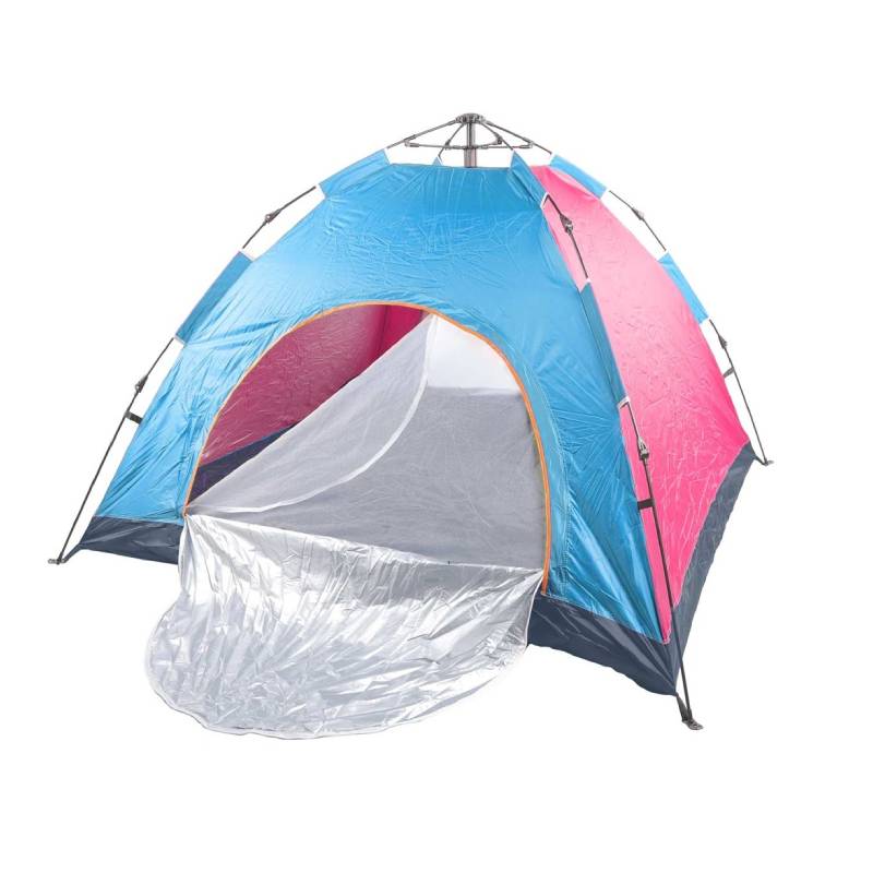 Tente Automatique Plage Et Camping Multicolore-4 Places