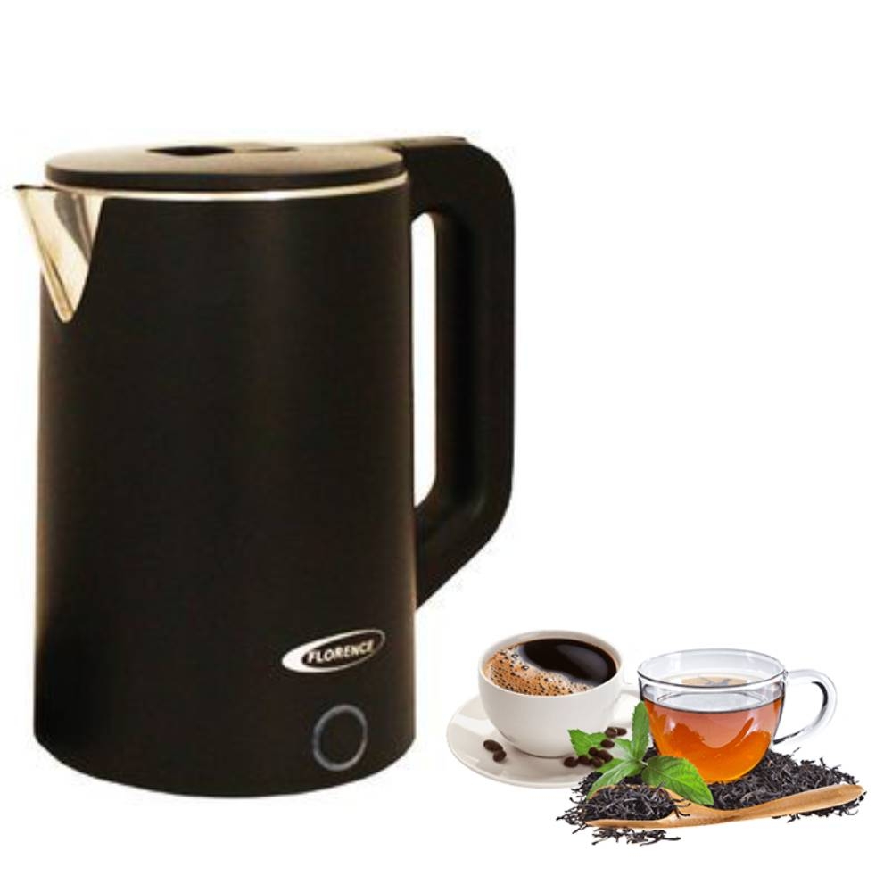 [HK351-GO-Noir] Bouilloire Électrique FLORENCE  2.3L 1850W (Noir)