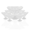 Set de 7 Coupes à Dessert en Verre
