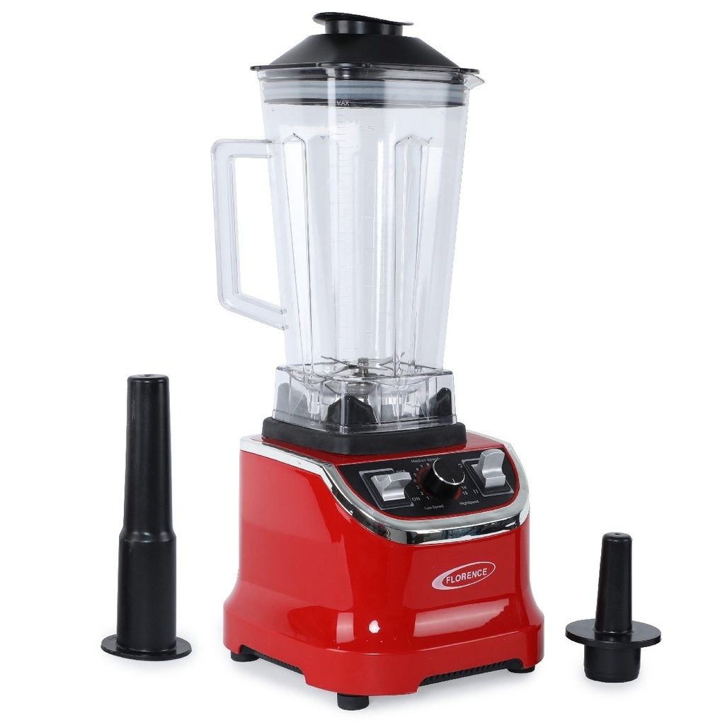 [AT2802GO-Rouge] Blender Ultra Puissant FLORENCE  2L 4800W (Rouge)
