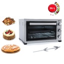 Four électrique avec Tourne Broche FLORENCE 36L 1420W