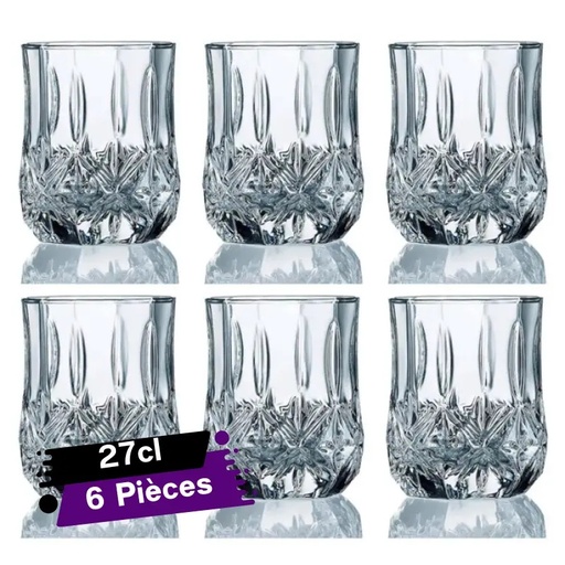 Promo Lot De 6 Gobelets Pampille Luminarc chez Intermarché