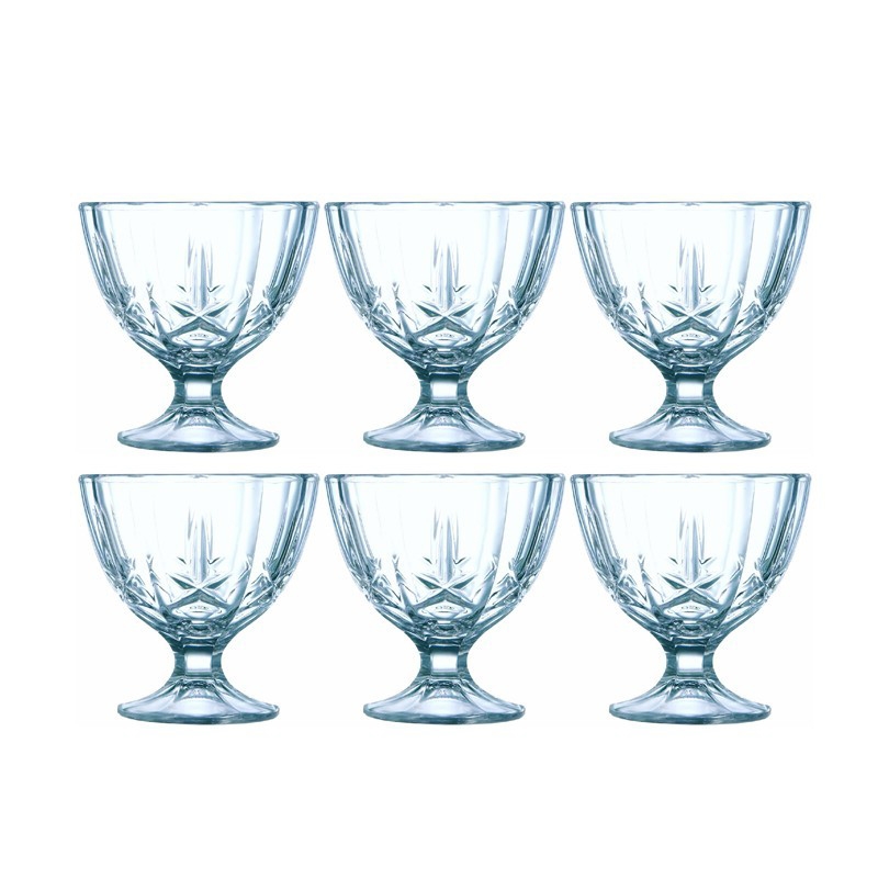 [N2321-GO] Coffret De 6 Coupes À Glace  LUMINARC MALDIVES 30 CL