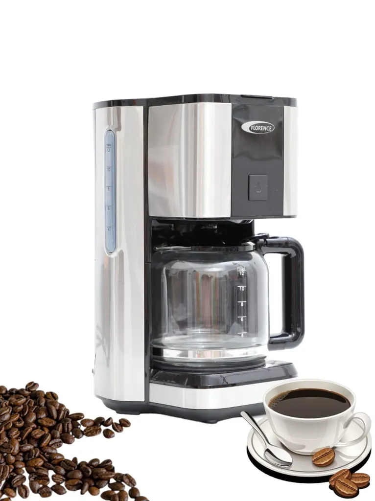 Cafetière Électrique FLORENCE 1.2 Litres 900W