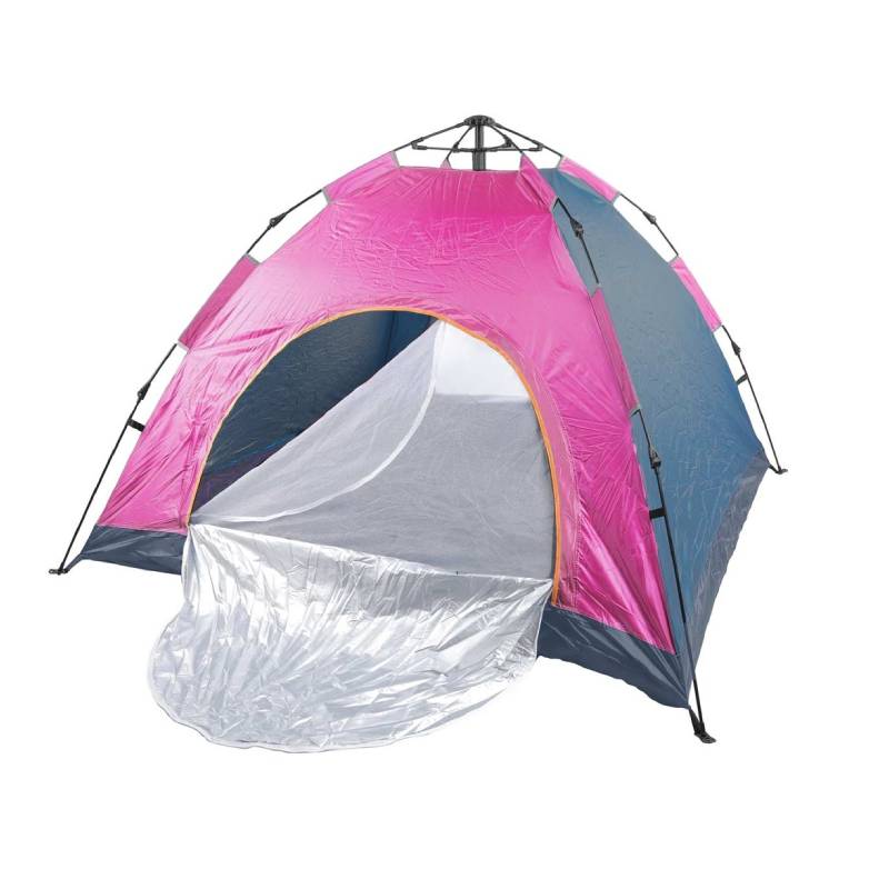 Tente Automatique Plage Et Camping Multicolore-4 Places