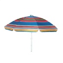 Parasol de plage en tissue anti UV -1,8 Mètres - Multicolore
