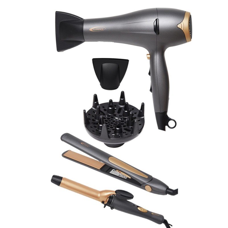 [AG5920S6-GO] Pack cheveux 6en1 2200W-FLORENCE