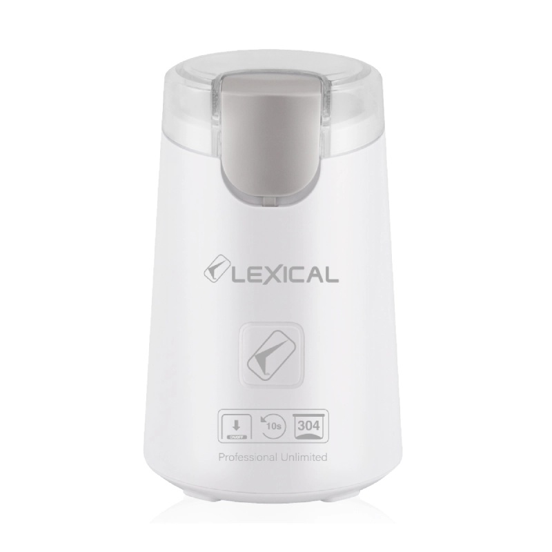 [LGC0703-GO-Blanc] Moulin à Café Électrique Lexical LCG-0703 - 250W