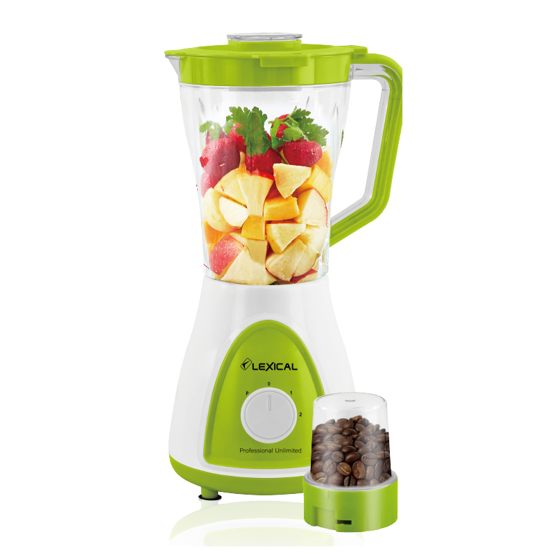Blender Avec moulin café Lexical - 500W -1,5L - Vert Pistache