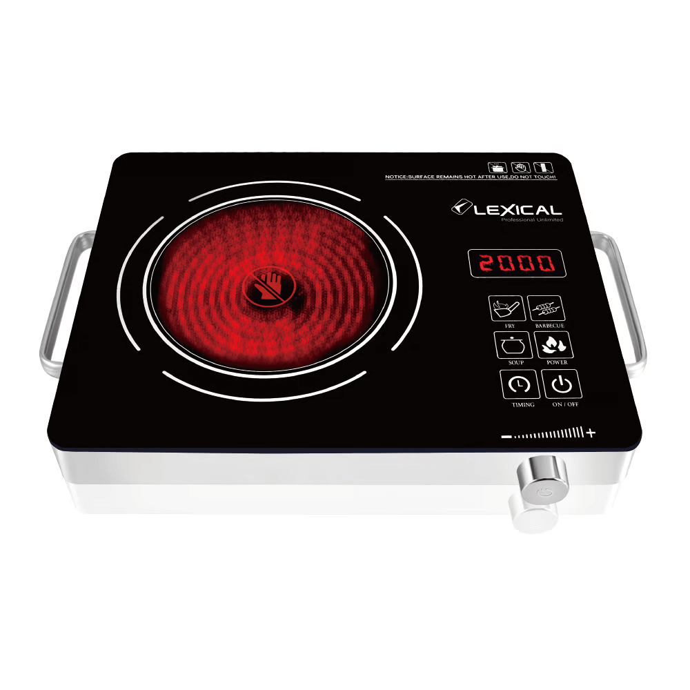 Cuisinière à induction électrique en Céramique Lexical LHP-2705 - 2000W