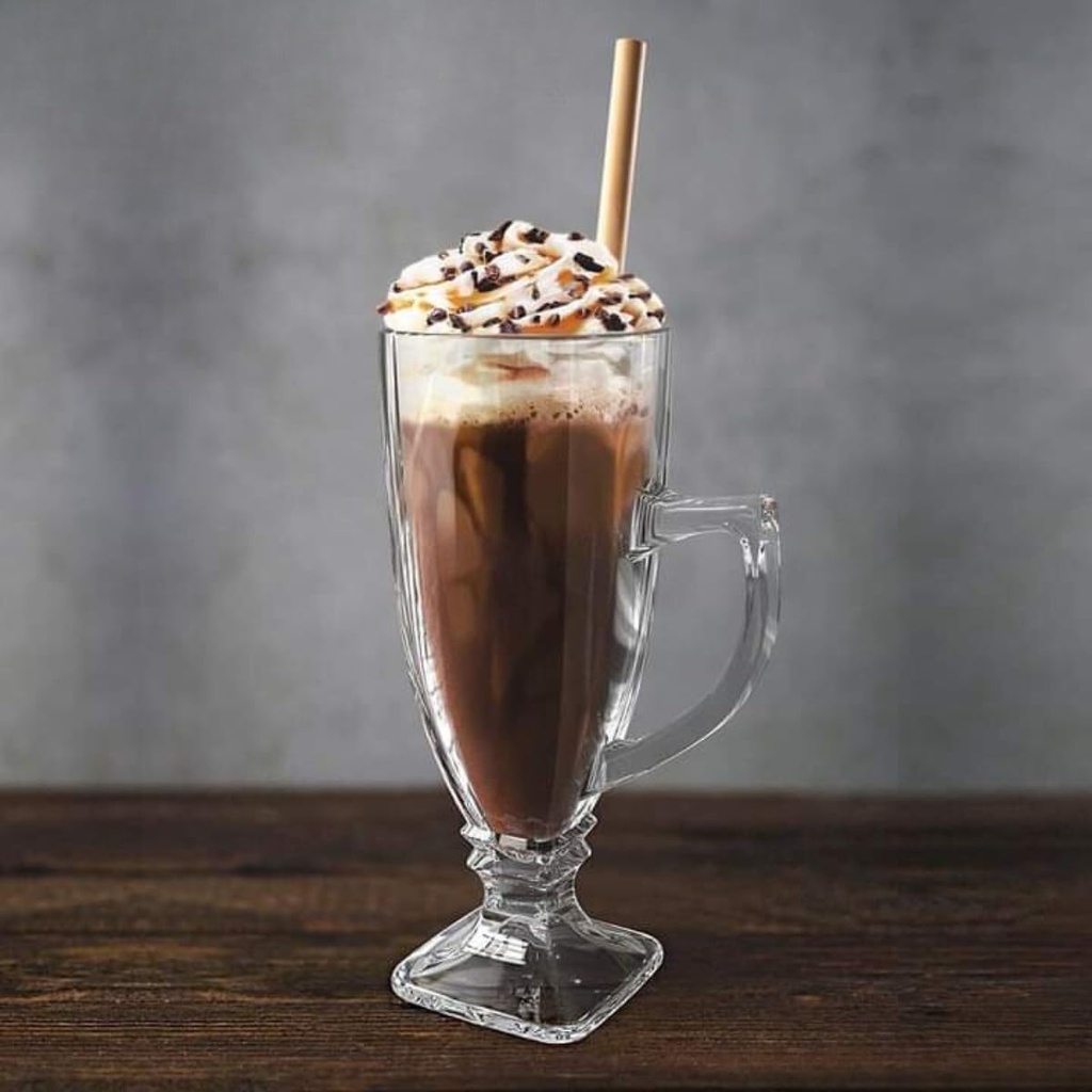 Lot de 3 coupes verre à latté 26 cl