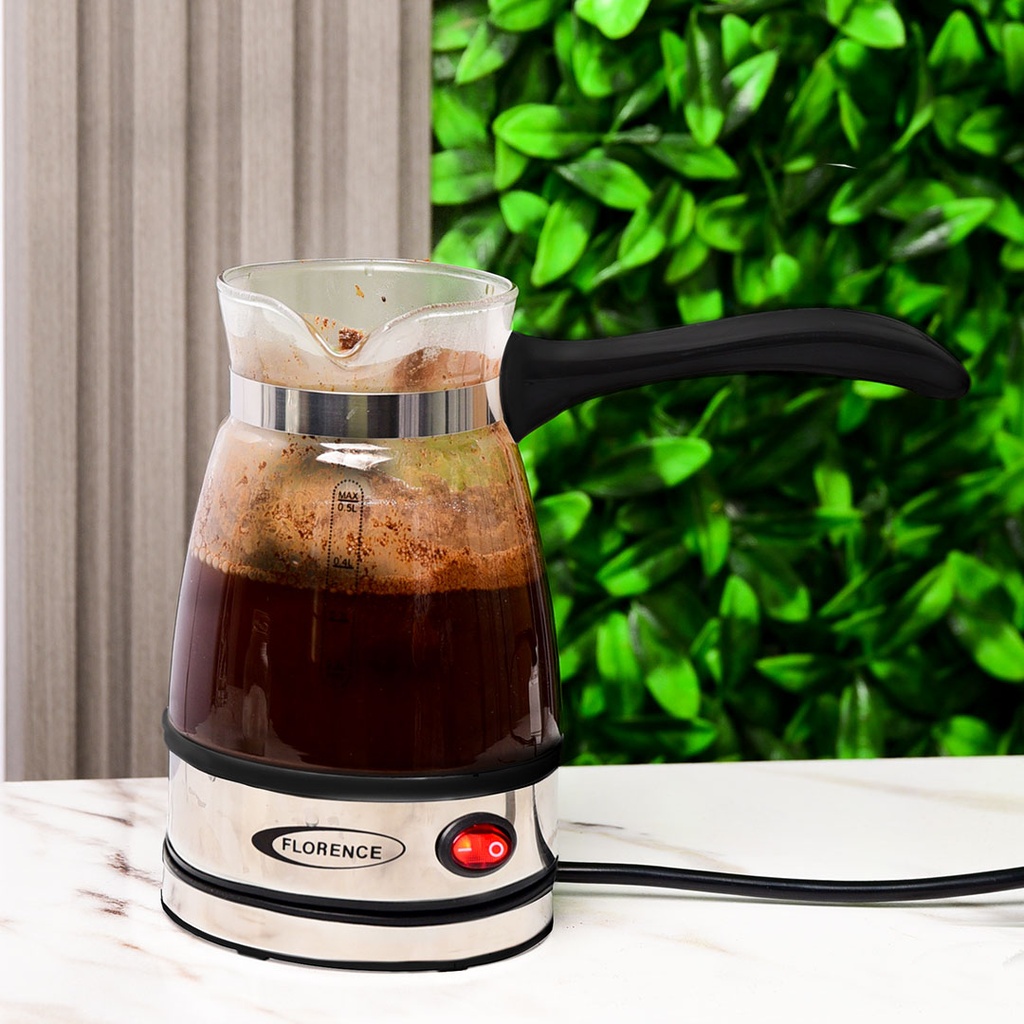 Cafetière à Café Turc Florence 600W - 0,5L - Noir