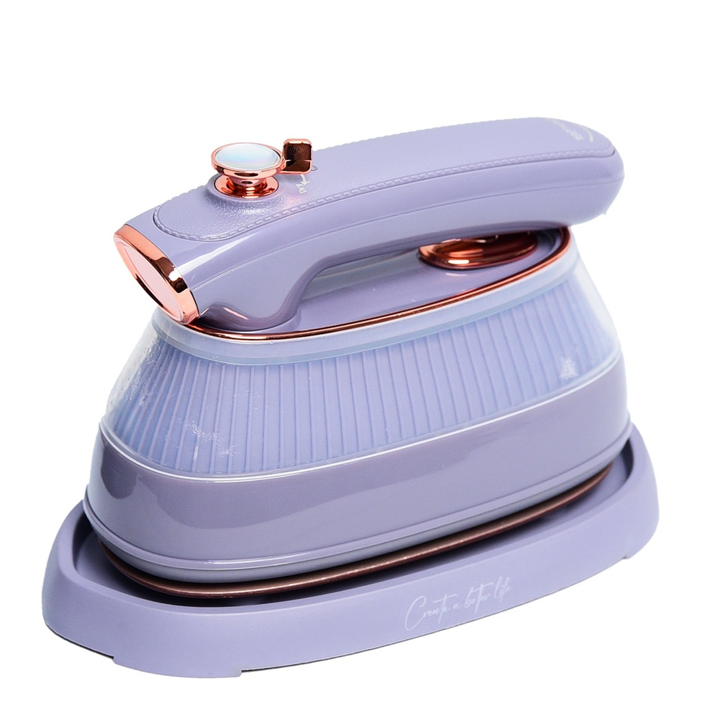[HK410-GO-Violet] Mini Fer à Vapeur Florence En Céramique 1200W - 170ml - Violet