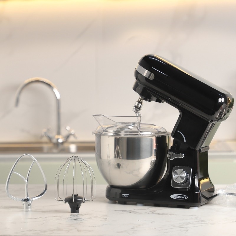 Robot Pétrin 5L 1500W Florence MK-3705-Noir