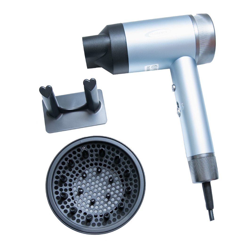 Sèche Cheveux Professionnel Florence HK448– 1000 W-Gris