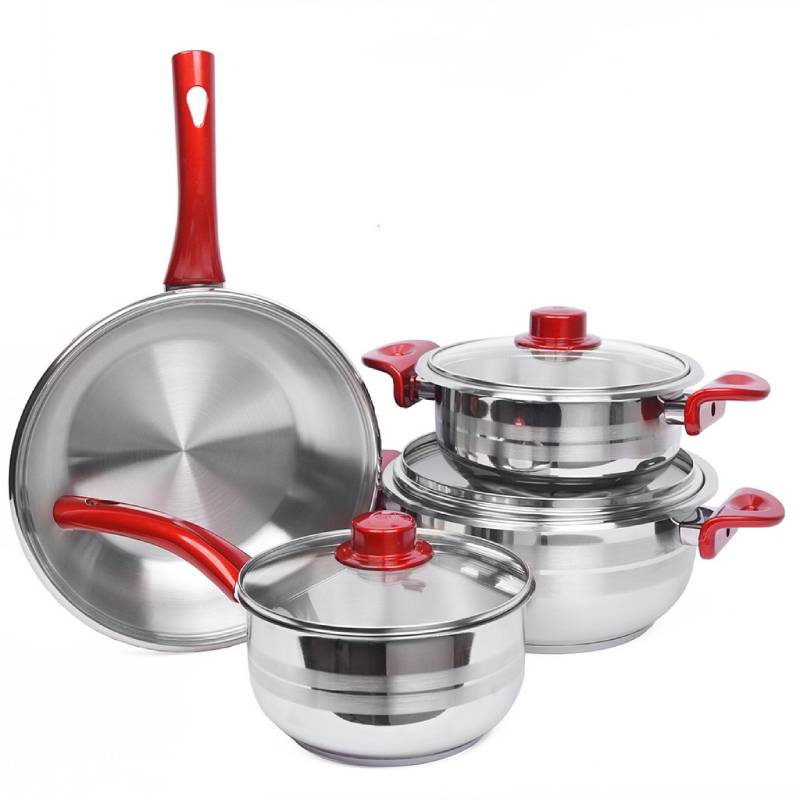 Ensemble de Batterie De Cuisine 7 Pièces Inox Royal 18/10