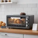 Four Électrique Florence 52L 1500W – Avec Tournebroche & Turbo -Gris