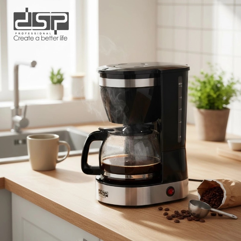 Cafetière Electrique DSP 1,25L-800W-10 Tasses