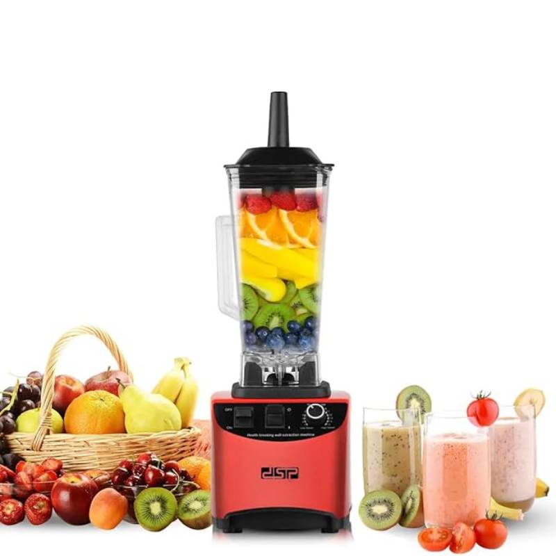 Blender électrique multifonction DSP - 1800W - 2L- Rouge