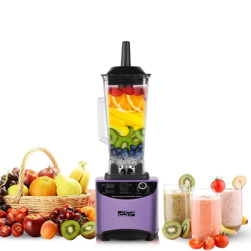 [KJ2099-GO-Violet] Blender électrique multifonction DSP - 1800W - 2L- Violet