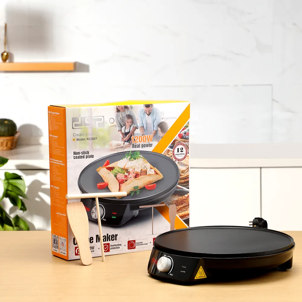 [KC3051-GO] Crépière Electrique DSP 30Cm 1200W