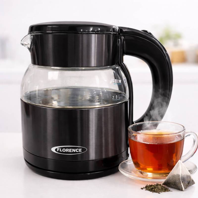 Bouilloire Électrique Florence 2L 1500W Noir