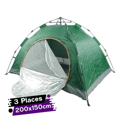 Tente automatique plage et camping-200x150x125 cm-3 Places