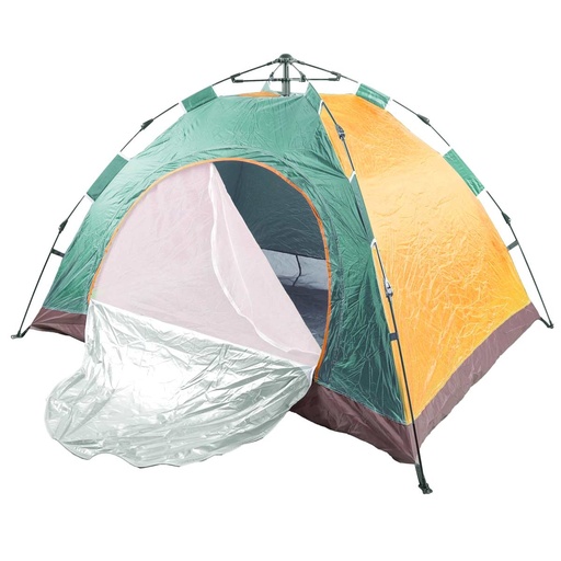 Tente automatique pour plage et camping - 3 Places- Multicolore