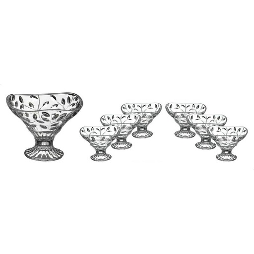 Set de 7 Coupes à Dessert en Verre