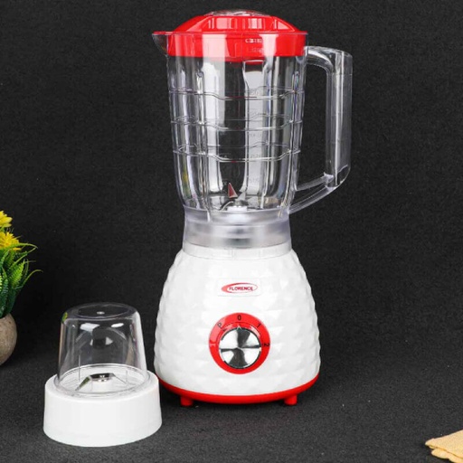 Blender Electrique Florence 2en1-1000W 1.5L avec Moulin à Épices