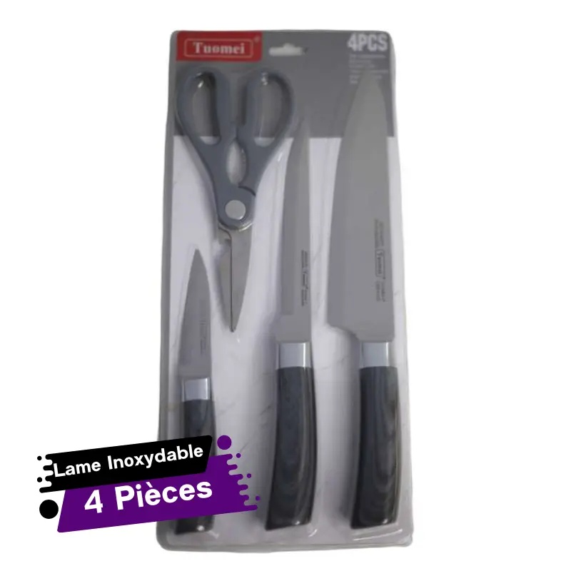 Set De Couteaux Tupperware Série Chef – 14 Pièces (dont Couteaux à Steak) – état Correct
