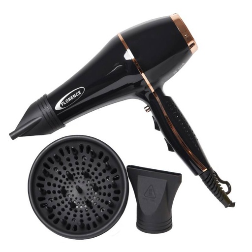 [HK392-GO] Sèche Cheveux 4en1 Pro 2400W-FLORENCE