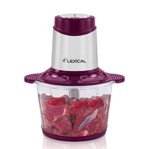 [LCH1916-GO-Violet] HACHOIR ÉLECTRIQUE LEXICAL LCH-1916 - 400 W - 3L- Violet