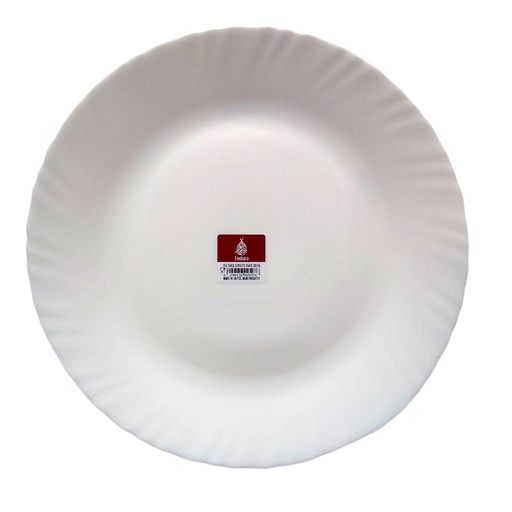 [LAPOE-GO] Lot De 6 Assiettes Plats Opale ENDOURA 30 Cm