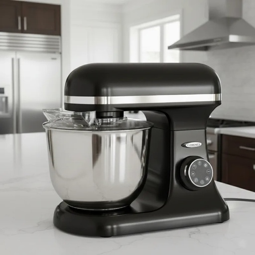 [SMB08SD-GO-Noir] Robot Pétrin Florence 7 Litres SM-B08SD – 2000W – Noir