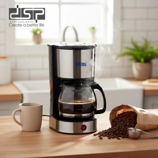 [KA3128-GO] Cafetière Electrique DSP 1,5L-800W-12 Tasses