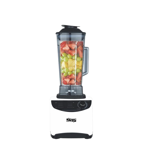 [KJ2099-GO-Blanc] Blender électrique multifonction DSP - 1800W - 2L- Blanc